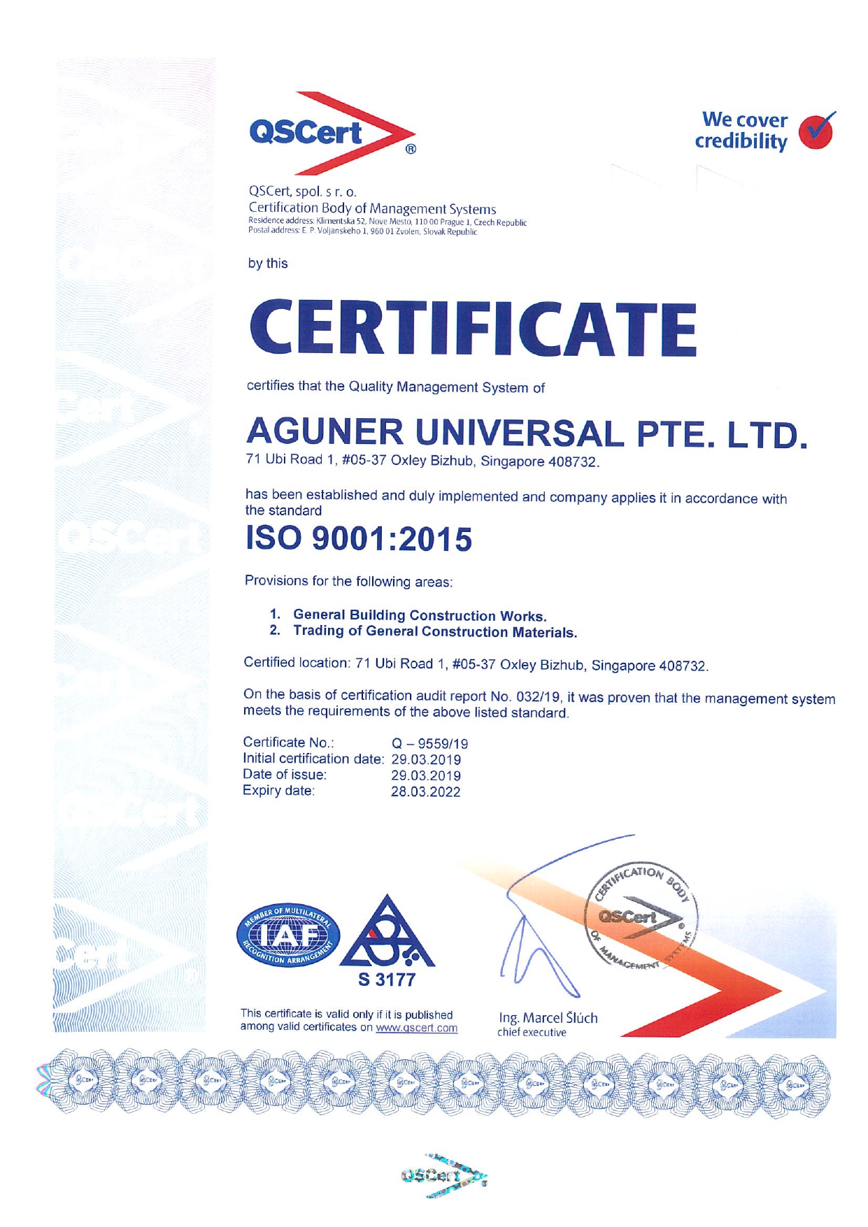 aguner-certificates